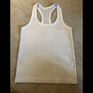 Lululemon white tank top